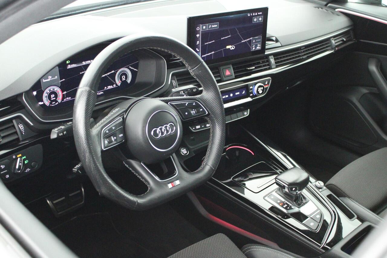 Audi A4 Avant 35 TFSI 150pk S-Tronic 2x S-Line Competition Stoelverwarming Virtual Cockpit Navigatie