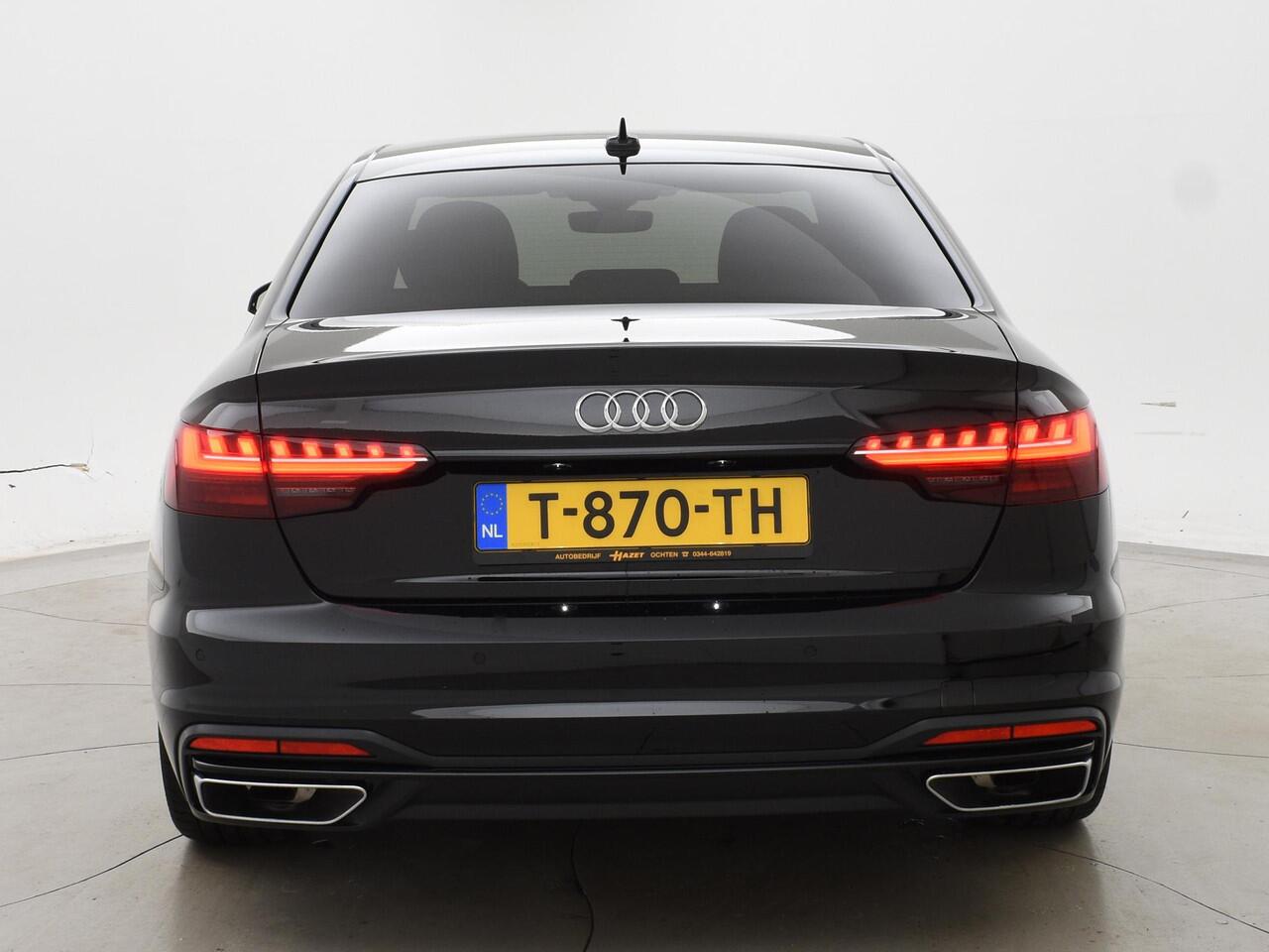 Audi A4 Limousine 35 TFSI 150 PK AUT. *999 KM!* + VIRTUAL COCKPIT | SFEERVERLICHTING | 19 INCH