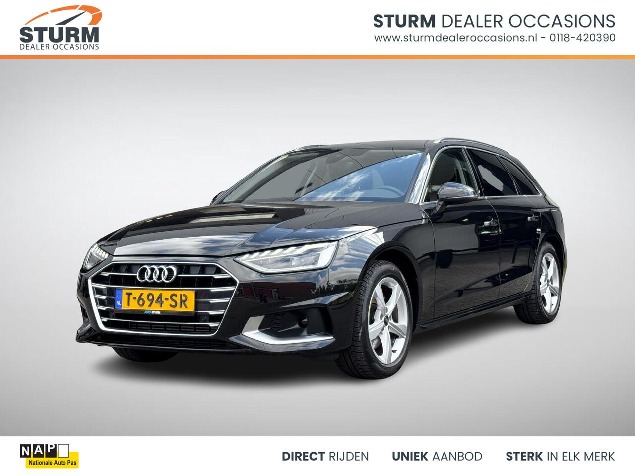Audi A4 Avant 35 TFSI Advanced Edition NL-Auto, Uitklapbare Trekhaak | Sportstoelen | Navigatie Full-Map | Elek. Achterklep | LED Koplampen | Virtual Cockpit | Rijklaarprijs!