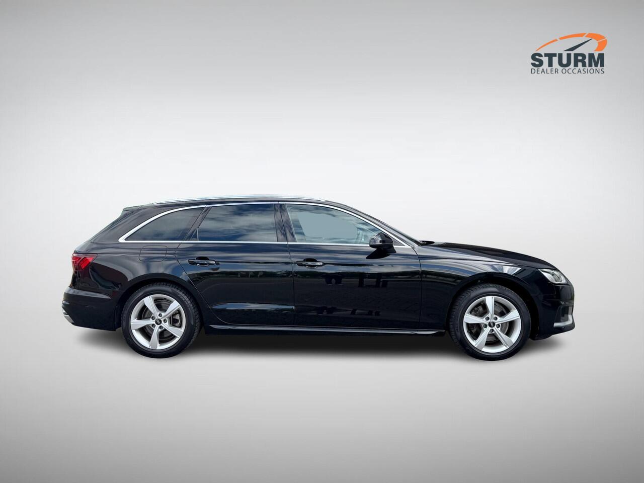 Audi A4 Avant 35 TFSI Advanced Edition NL-Auto, Uitklapbare Trekhaak | Sportstoelen | Navigatie Full-Map | Elek. Achterklep | LED Koplampen | Virtual Cockpit | Rijklaarprijs!