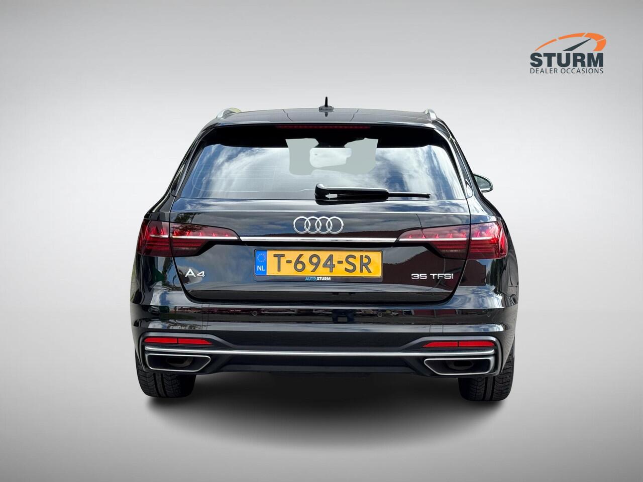 Audi A4 Avant 35 TFSI Advanced Edition NL-Auto, Uitklapbare Trekhaak | Sportstoelen | Navigatie Full-Map | Elek. Achterklep | LED Koplampen | Virtual Cockpit | Rijklaarprijs!