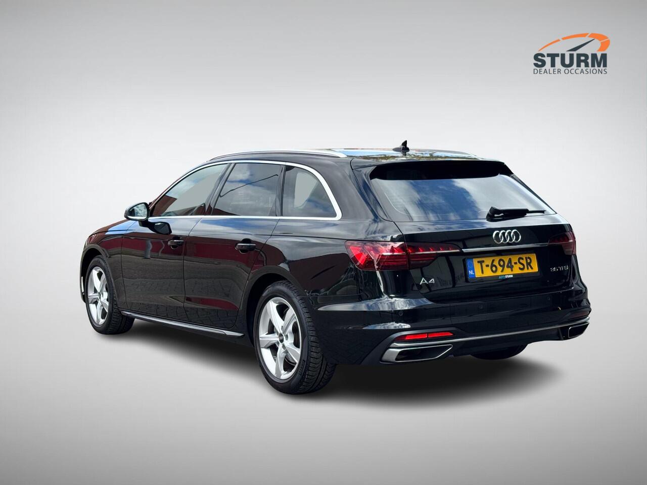 Audi A4 Avant 35 TFSI Advanced Edition NL-Auto, Uitklapbare Trekhaak | Sportstoelen | Navigatie Full-Map | Elek. Achterklep | LED Koplampen | Virtual Cockpit | Rijklaarprijs!