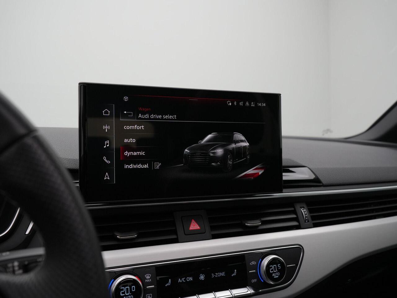 Audi A4 Avant 35 TFSI 150 pk S-tronic S edition | Panoramadak | Trekhaak | Geheugen-/massagestoel | Leder/alcantara | Navigatie