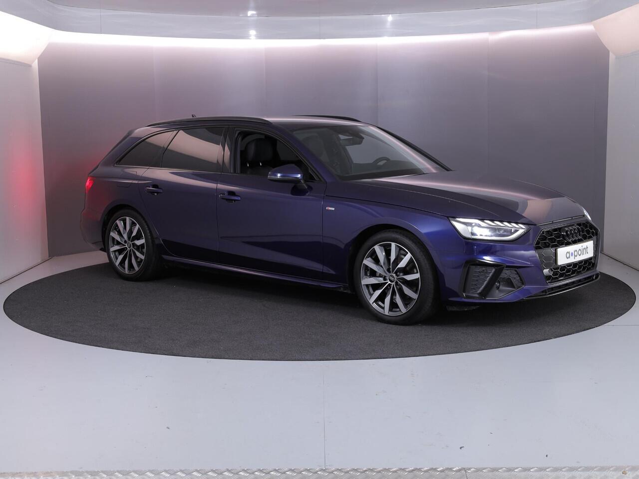 Audi A4 Avant 35 TFSI S edition Competition 150 pk S-tronic | Verlengde garantie | Navigatie | Parkeersensoren | LED koplampen | Stoelverwarming | S-Line |