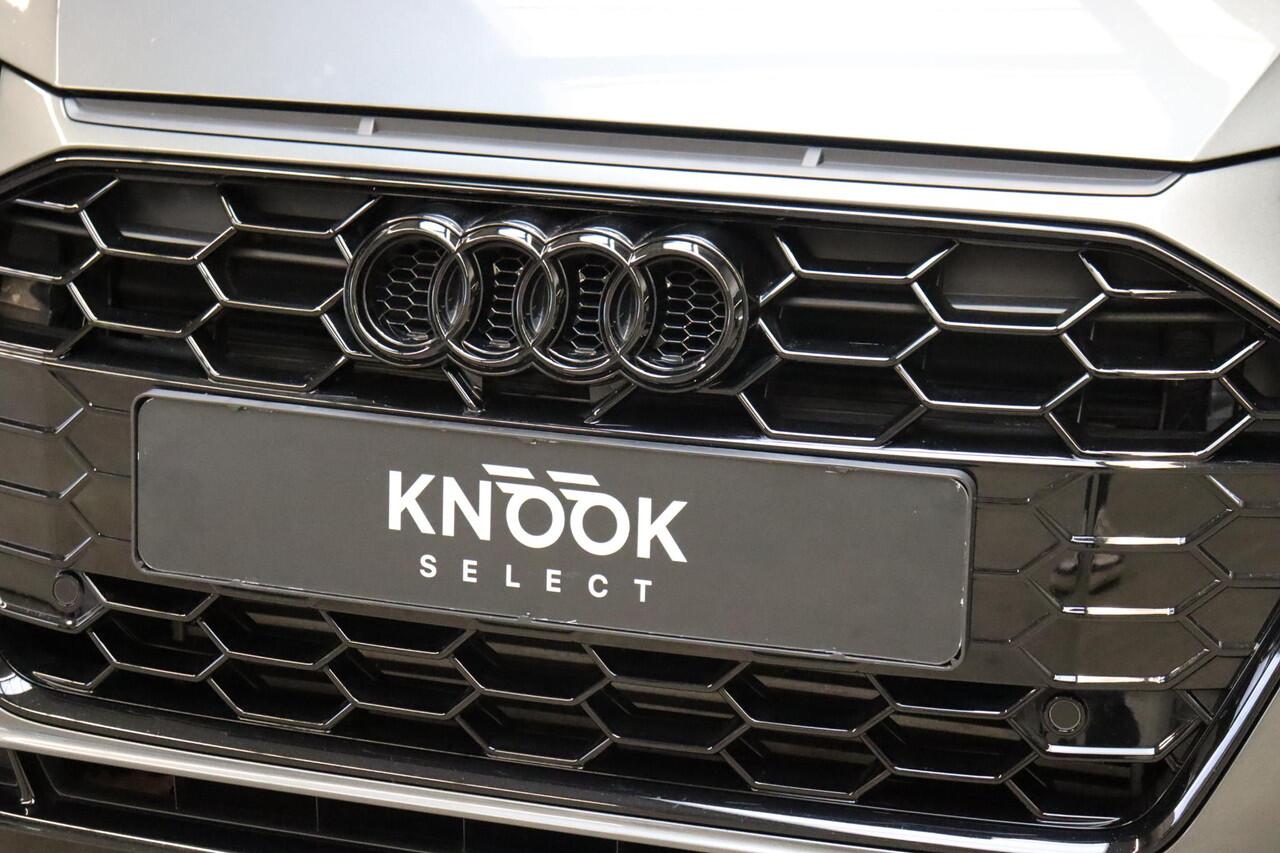 Audi A4 Avant 35 TFSI S Edition Competition Automaat / Panoramadak / Optic Black / Adaptieve Cruise Control / 18 Inch / LED / Stoelverwarming / Navigatiesysteem / Achteruitrijcamera / Extra Getint Glas / Climate Control