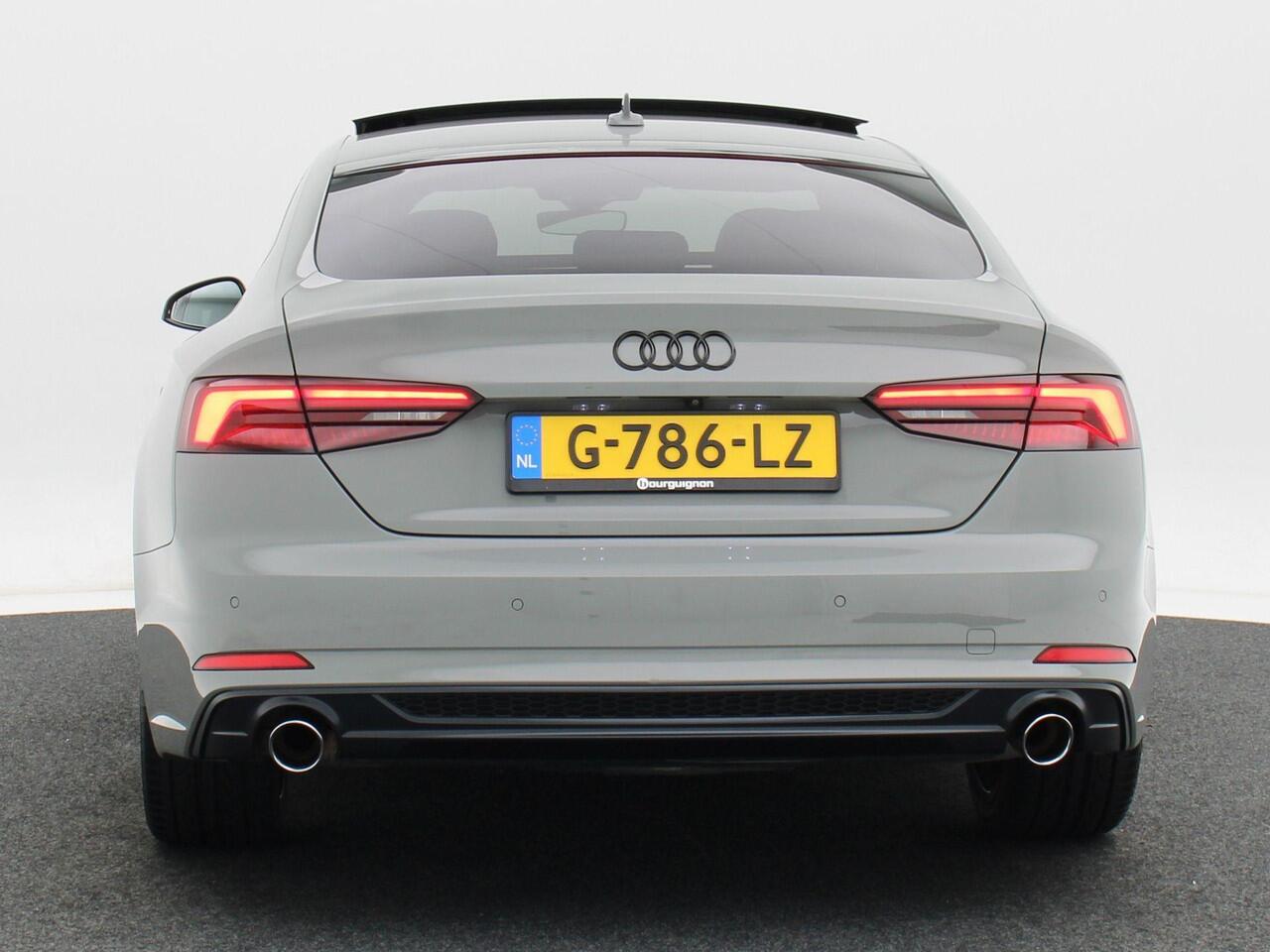 Audi A5 Sportback 35 TFSi 150 Pk Automaat Sport S-line edition | Panoramadak | Zwart Optiek | Camera | LED | Elektrische Achterklep | 19 Inch | Privacy Glass