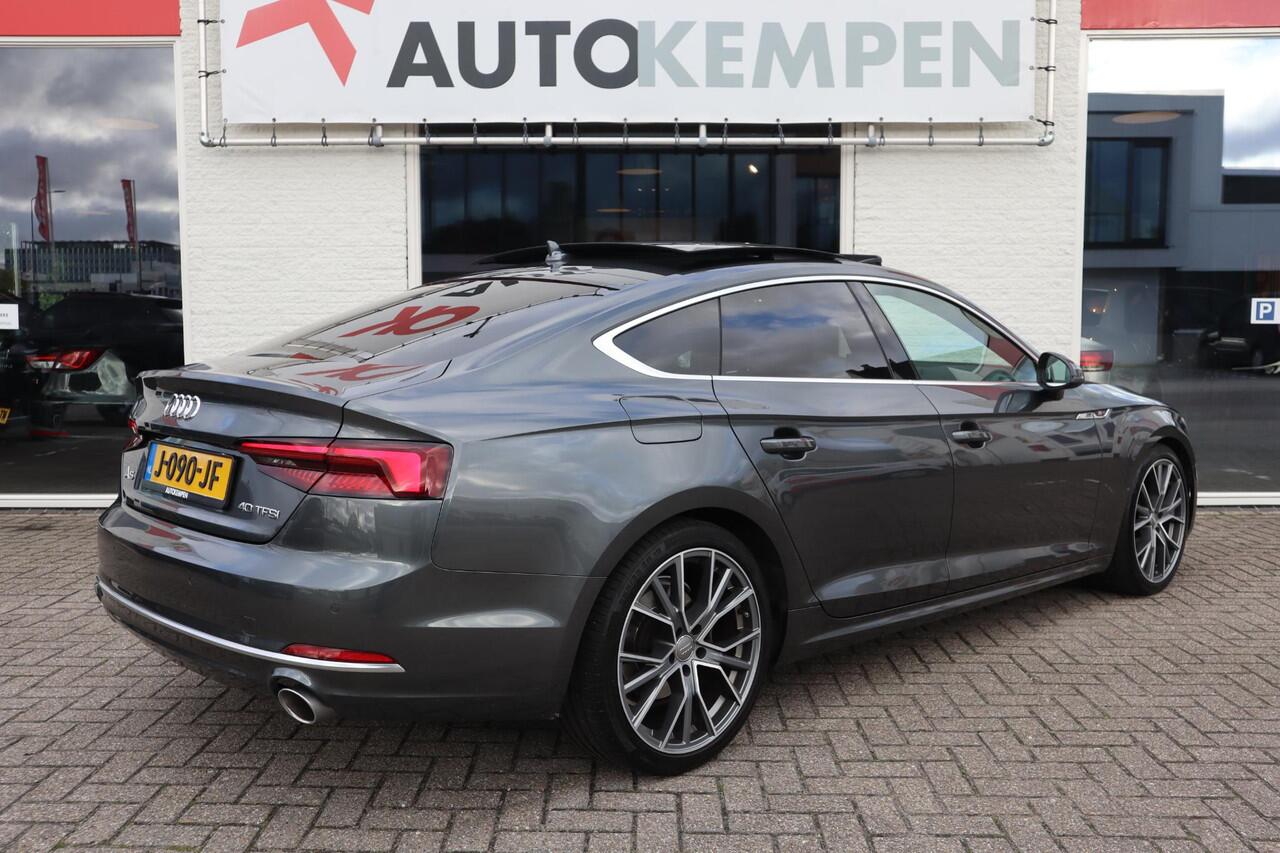 Audi A5 SPORTBACK 40 TFSI DESIGN S-LINE PLUS PANORAMADAK|NAVIGATIE