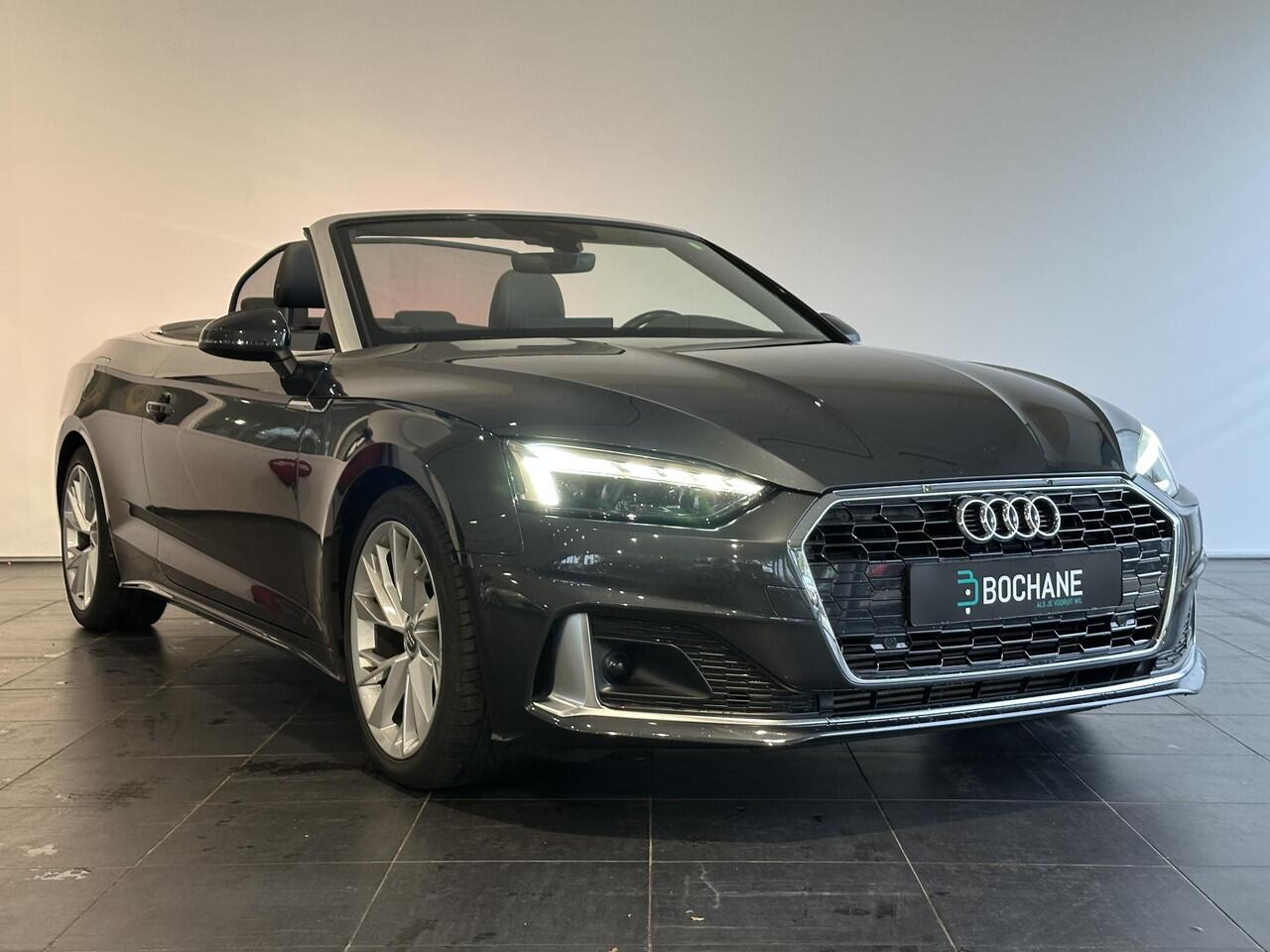 Audi A5 Cabriolet 40 TFSI Launch edition Sport | NAVIGATIE | ADAPTIVE CRUISECONTROL | ACHTERUITRIJCAMERA | PARKEERSENSOREN VOOR-/ACHTER | STOELVERWARMING