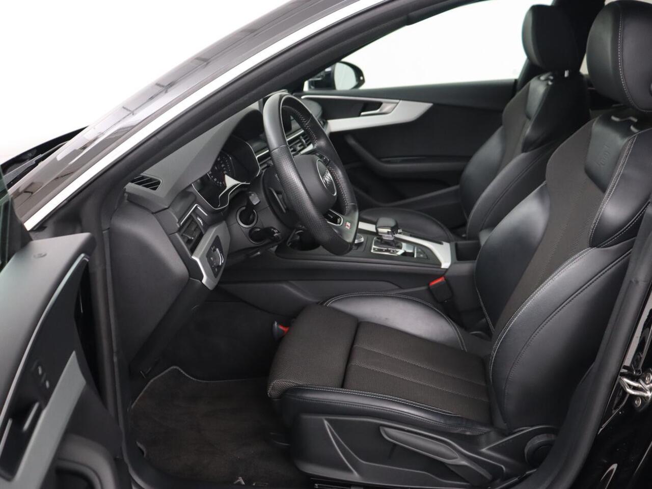 Audi A5 40 TFSI Sport S-line Edition | Panoramadak | Stoelverwarming | Half leder | Sportstoelen | Navigatie | Full LED | Climate control | Sportstuur | Parkeerhulp | 80.600km NAP | Origineel NL | S Line