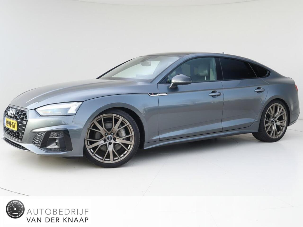 Audi A5 Sportback 45 TFSI S-Line quattro Launch edition Sport | Elect. Clima | Adapt. Cruise | Multimedia/Navi | Half leder | Stoelverwarming | PDC + Camera | Trekhaak |