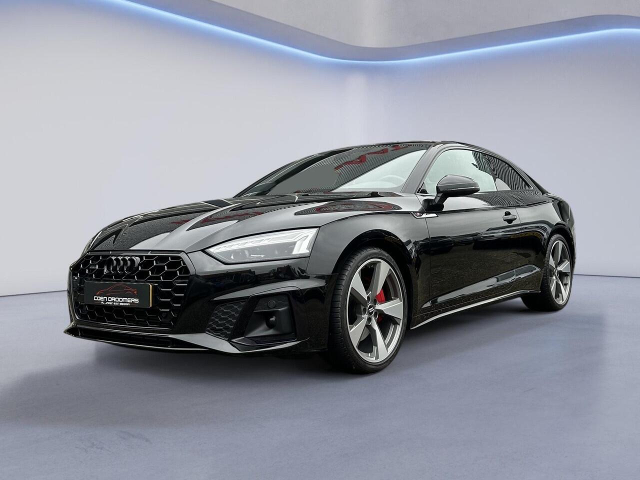 Audi A5 Coupé 45 TFSI quattro Launch edition Sport S Line /Apple & Android Carplay/Achteruitrijcamera Park sens. V+A/Sportstoelen/Sportstuur/Navi/Isofix/Keyless/19'' LMV/LED/(MET GARANTIE*)