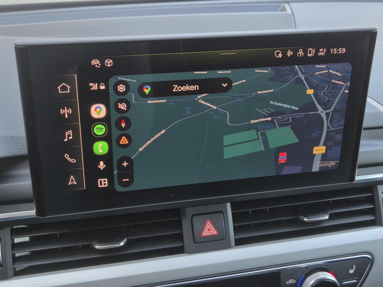 Audi A5 Sportback 40 TFSI Launch edition Sport / Facelift / Assitentie pakket Rijden / Assistentie pakket Parking / Trekgewicht 1500 kg / Elektrische achterklep / Stoelen met massage functie / Stoelverwarming / Adaptief cruise control / Achteruitrijcamera / Keyle