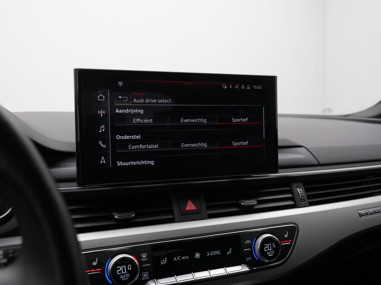 Audi A5 Sportback 45 TFSI 265 pk S-tronic quattro S-Line | Demperregeling | Leder | Elektr. verstelbare stoelen | Achteruitrijcamera | Adaptive Cruise