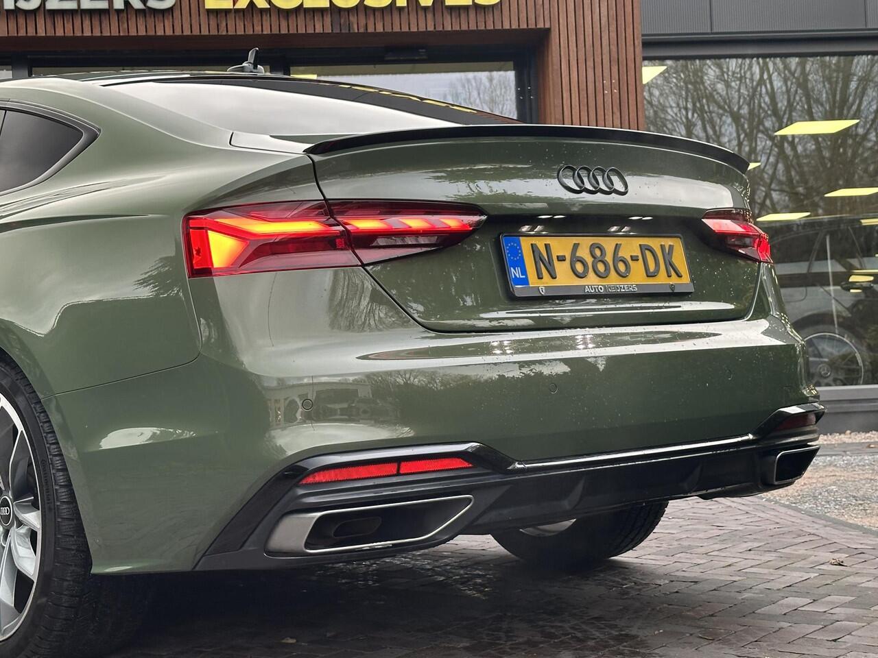 Audi A5 Sportback 40 TFSI S edition Competition S Line LED Virtual Dash DAB+ Passagiers Display