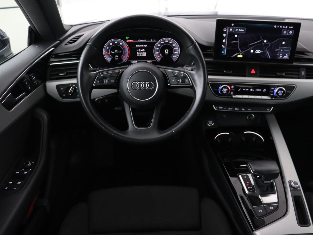 Audi A5 35 TFSI Business Edition | Matrix LED | Elektrische stoelen | Trekhaak | Park Assist | Virtual Cockpit | Carplay | Camera | Sportstoelen | Navigatie | Climate control | Memory