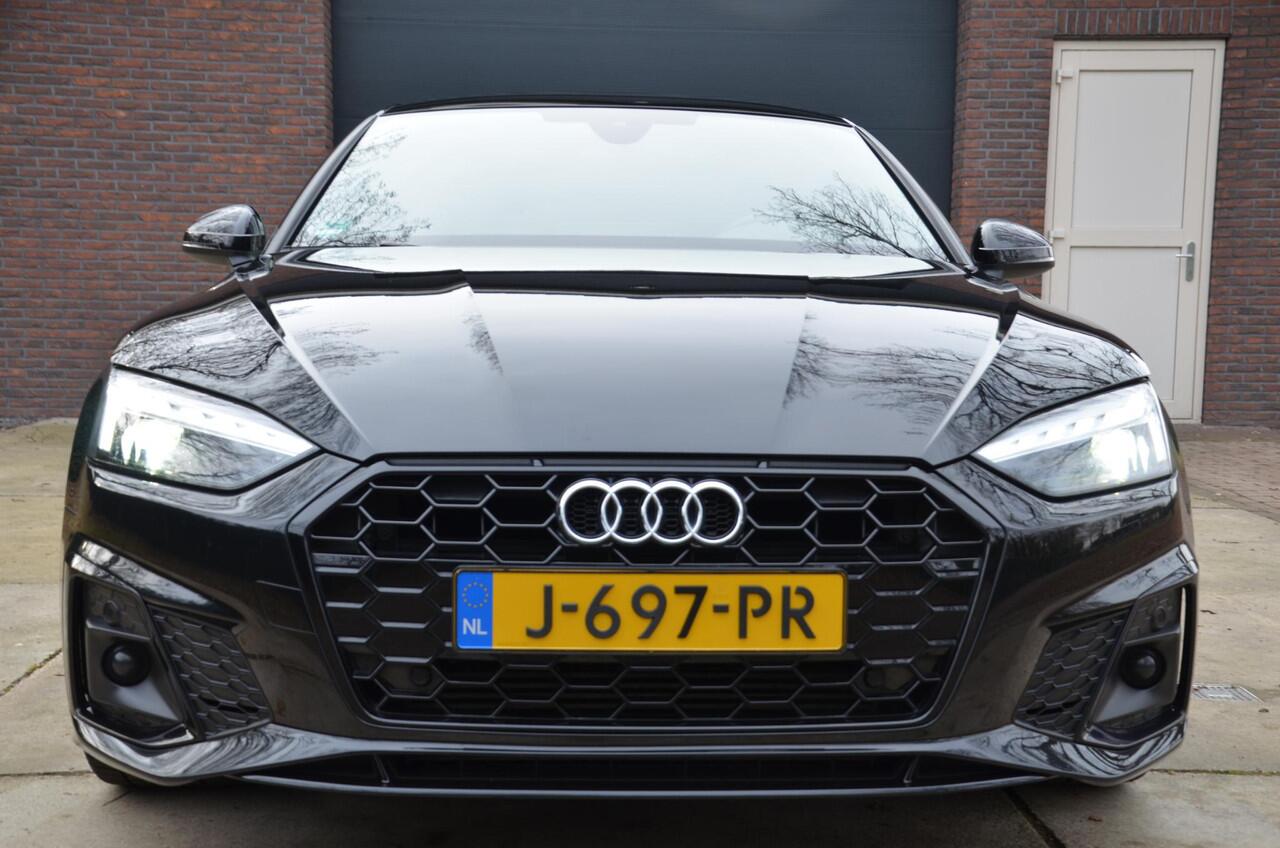 Audi A5 Sportback 40 TFSI S Line Edition Automaat/S-Line/Virtual-Cockpit/led/Navi/Ecc/Cr-Controle/Privacy-Glass/Panorama-Dak/Camera/Pdc/ Bang & Olufsen/Matrix LED koplampen/20-Inch Lmv