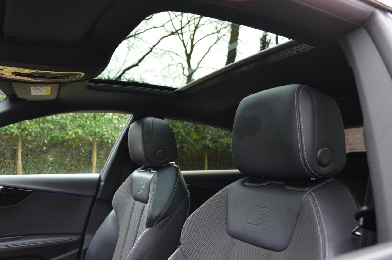 Audi A5 Sportback 40 TFSI S Line Edition Automaat/S-Line/Virtual-Cockpit/led/Navi/Ecc/Cr-Controle/Privacy-Glass/Panorama-Dak/Camera/Pdc/ Bang & Olufsen/Matrix LED koplampen/20-Inch Lmv