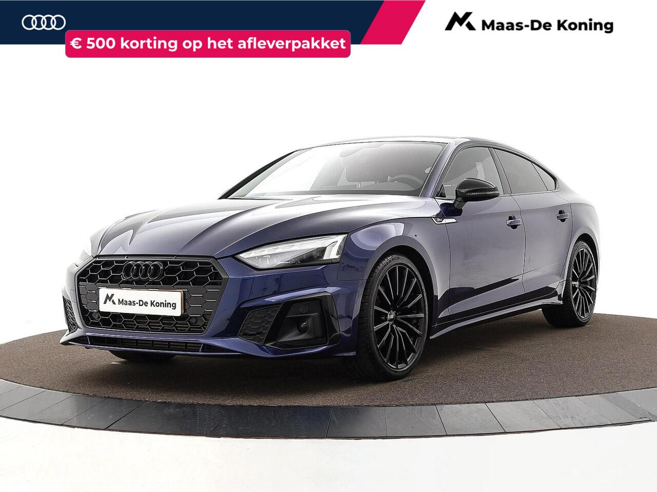 Audi A5 Sportback 35 TFSI 150pk S-Tronic S edition Competition · Camera · Apple/Android Car Play · Navigatie · P-Sensoren · Stoelverwarming · 19'' Inch ·