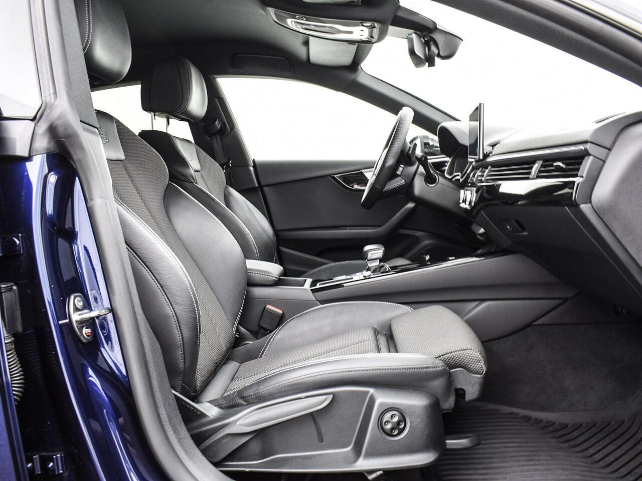 Audi A5 Sportback 35 TFSI 150pk S-Tronic S edition Competition · Camera · Apple/Android Car Play · Navigatie · P-Sensoren · Stoelverwarming · 19'' Inch ·