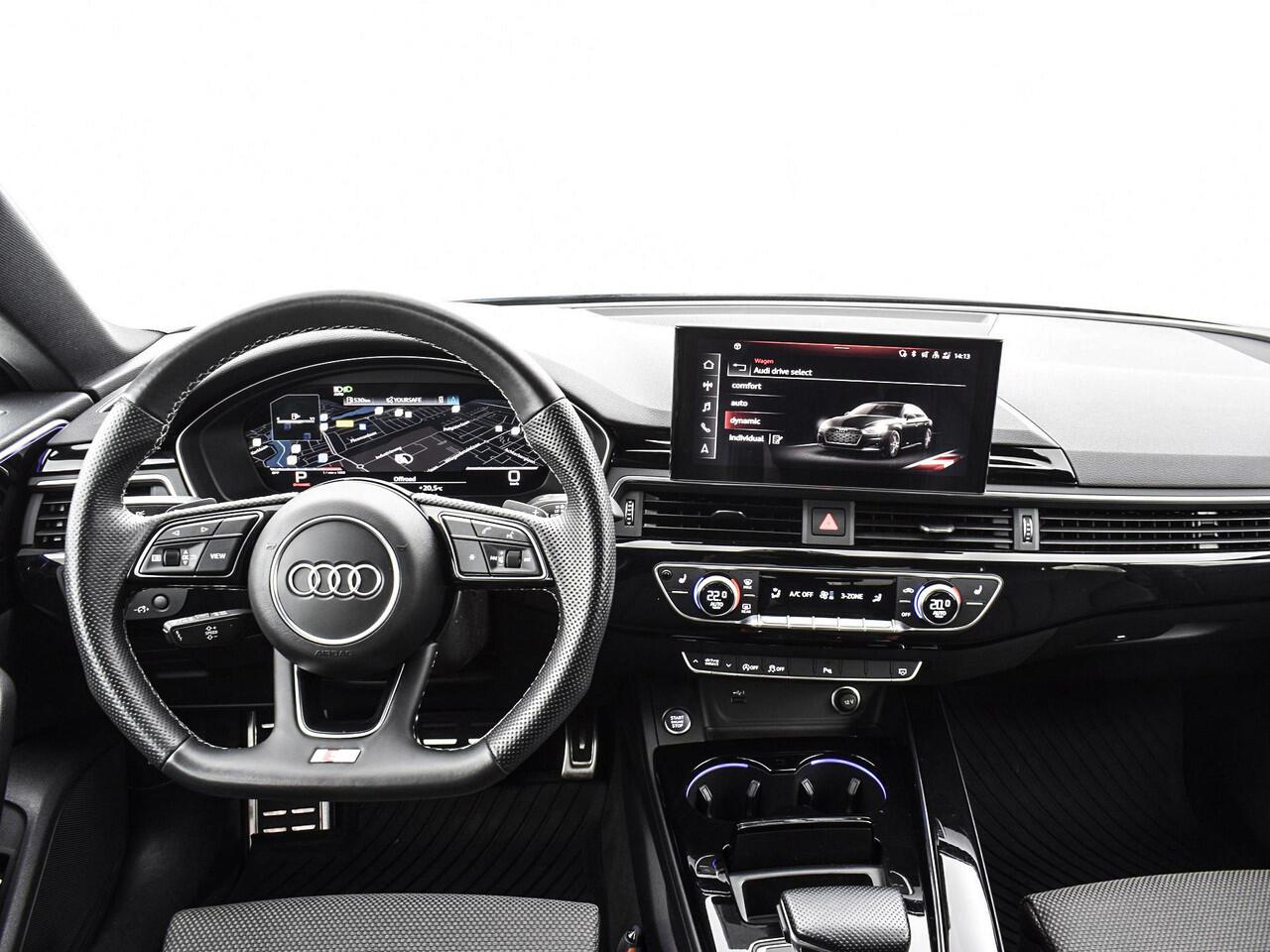 Audi A5 Sportback 35 TFSI 150pk S-Tronic S edition Competition · Camera · Apple/Android Car Play · Navigatie · P-Sensoren · Stoelverwarming · 19'' Inch ·