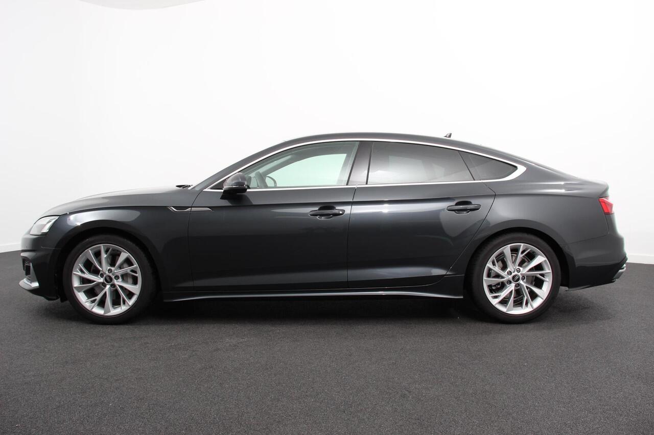 Audi A5 Sportback 40 TFSI Prestige Plus S-Tronic | Navigatie | Apple Carplay/Android Auto | Camera | Climate Control | Virtual Cockpit | Led | Dab | Electrisch bedienbare achterklep | Stoel verwarming