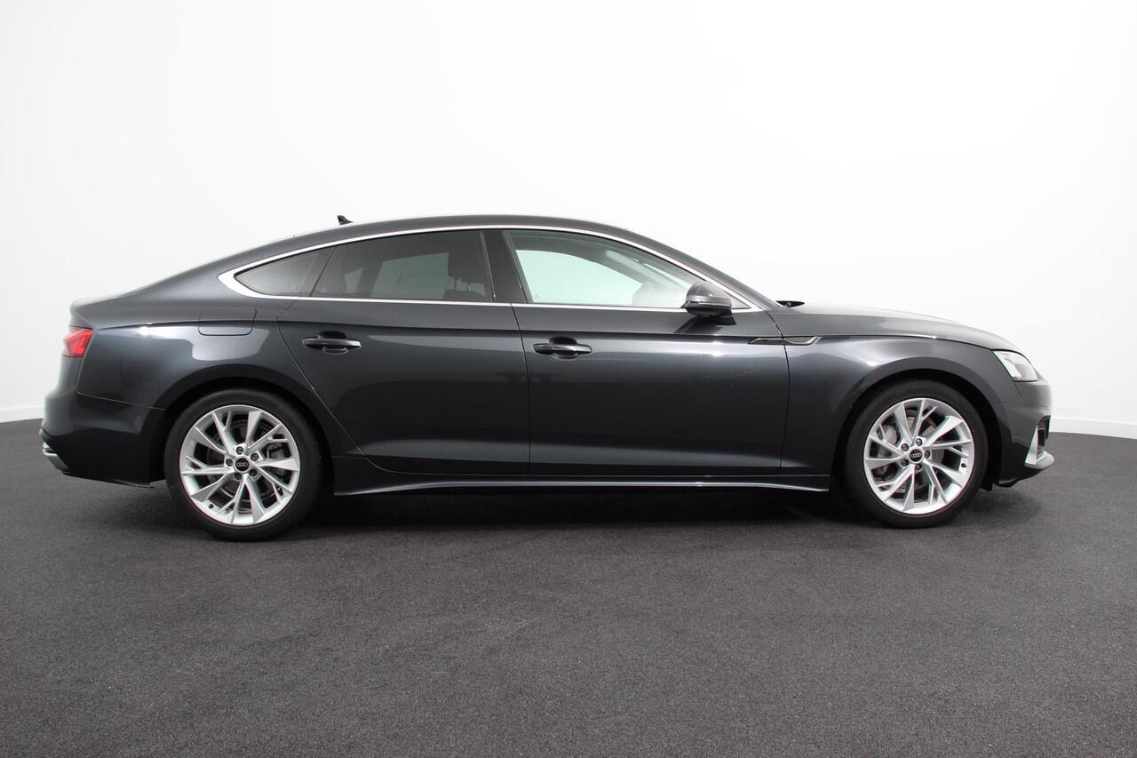 Audi A5 Sportback 40 TFSI Prestige Plus S-Tronic | Navigatie | Apple Carplay/Android Auto | Camera | Climate Control | Virtual Cockpit | Led | Dab | Electrisch bedienbare achterklep | Stoel verwarming