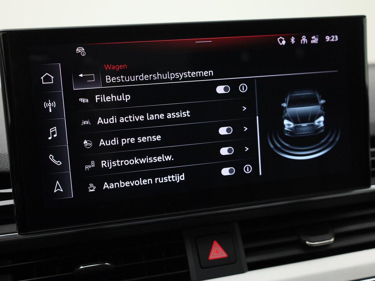 Audi A5 Sportback 40 TFSI 204pk S-Tronic S Line · Camera · Leder Nappa · Matrix LED · Elek. Verstelbare Voorstoelen · Side Assist · Apple/Android Car Play ·