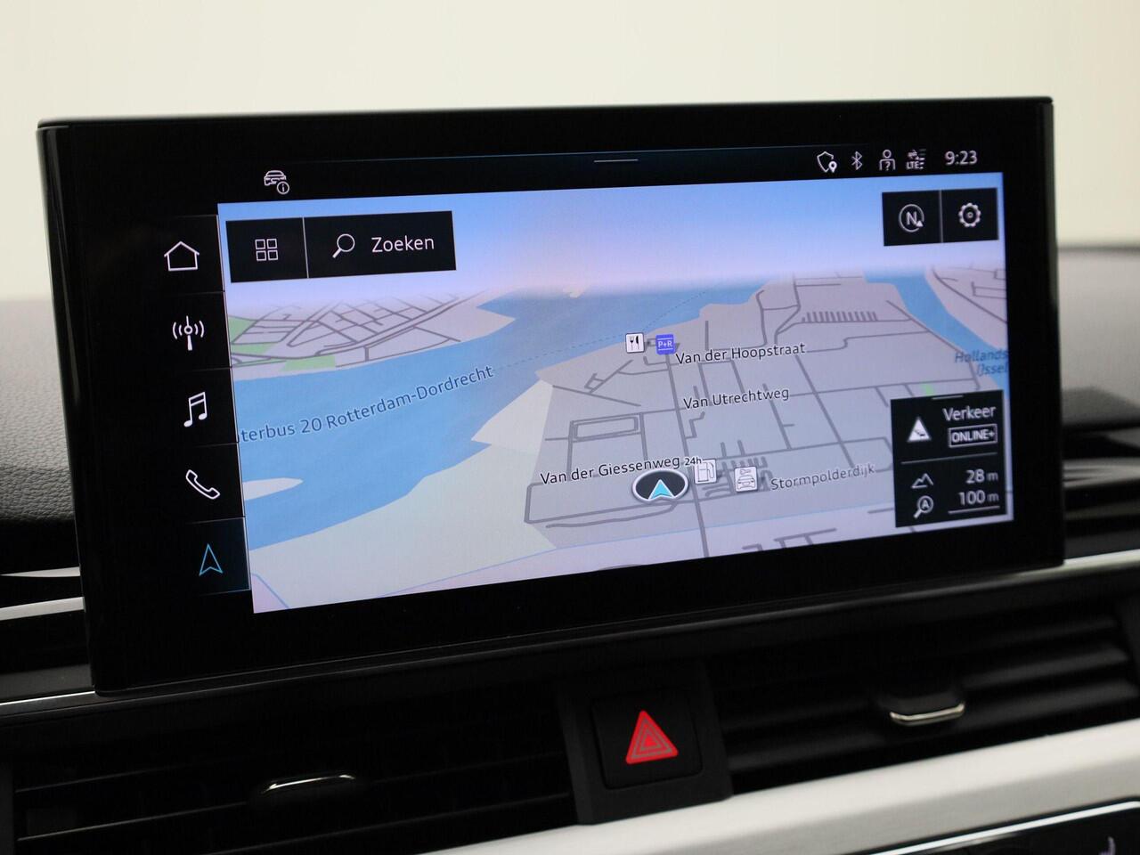 Audi A5 Sportback 40 TFSI 204pk S-Tronic S Line · Camera · Leder Nappa · Matrix LED · Elek. Verstelbare Voorstoelen · Side Assist · Apple/Android Car Play ·