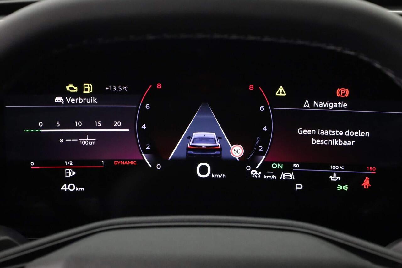 Audi A5 Limousine 35 TFSI 150 PK Advanced edition | Stoelen voor, elekt. verstelb. | Standaardst zwart leder-kunstl | Ambiente lichtpakket plus