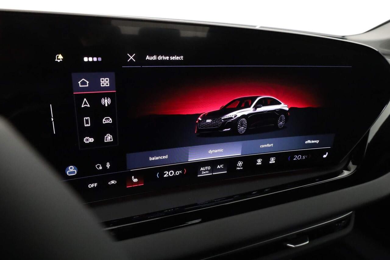 Audi A5 Limousine 35 TFSI 150 PK Advanced edition | Stoelen voor, elekt. verstelb. | Standaardst zwart leder-kunstl | Ambiente lichtpakket plus