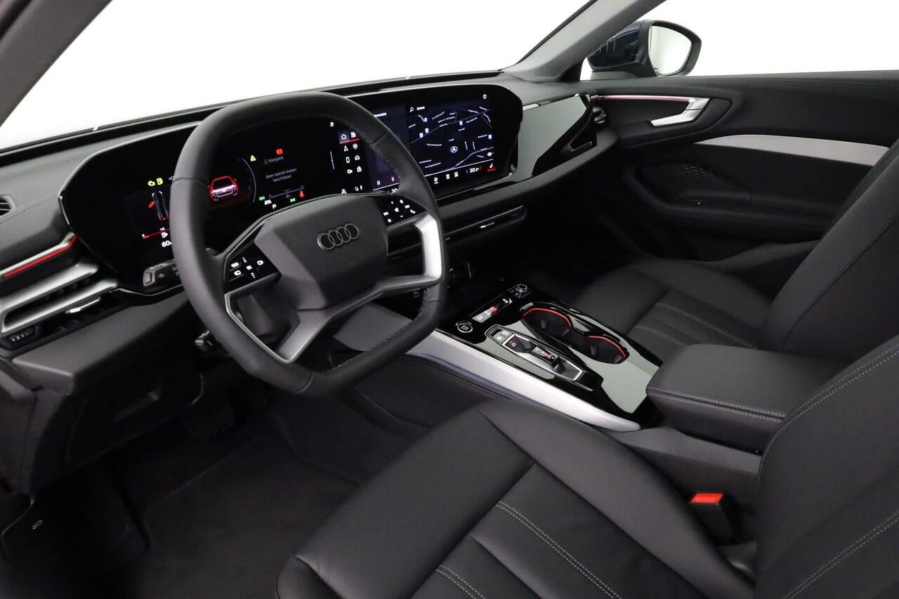 Audi A5 Limousine 35 TFSI 150 PK Advanced edition Audi A5 Limousine 35 TFSI 150PK S-tronic Advanced edition | Stoelen voor, elekt. verstelb. | Standaardst zwart leder-kunstl | Ambiente lichtpakket plus