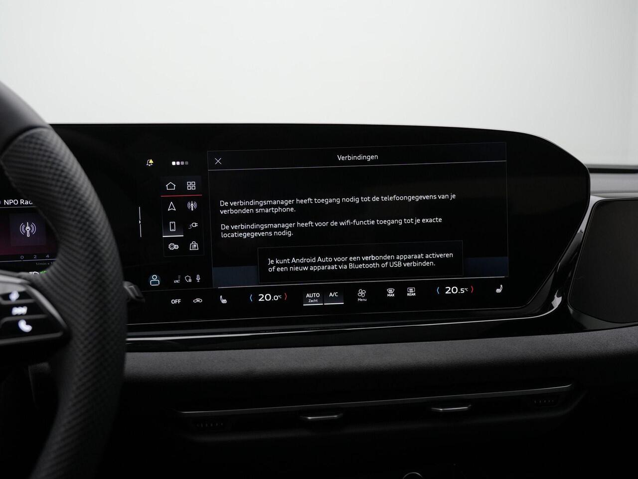 Audi A5 2.0 e-hybrid 299 pk S-tronic quattro S edition / S-Line | Panoramadak | Trekhaak | 360 camera | Matrix LED | Leder/alcantara