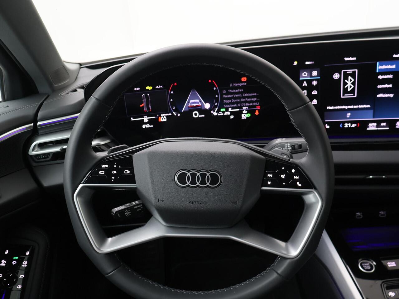 Audi A5 Limousine Advanced edition 35 TFSI 150 pk | Matrix Led koplampen | Lederen sportstoelen | Comfortsleutel | Adaptive Cruise Control | Ambient Lighting Multicolour | Elektrische Achterklep | Stoelverwarming