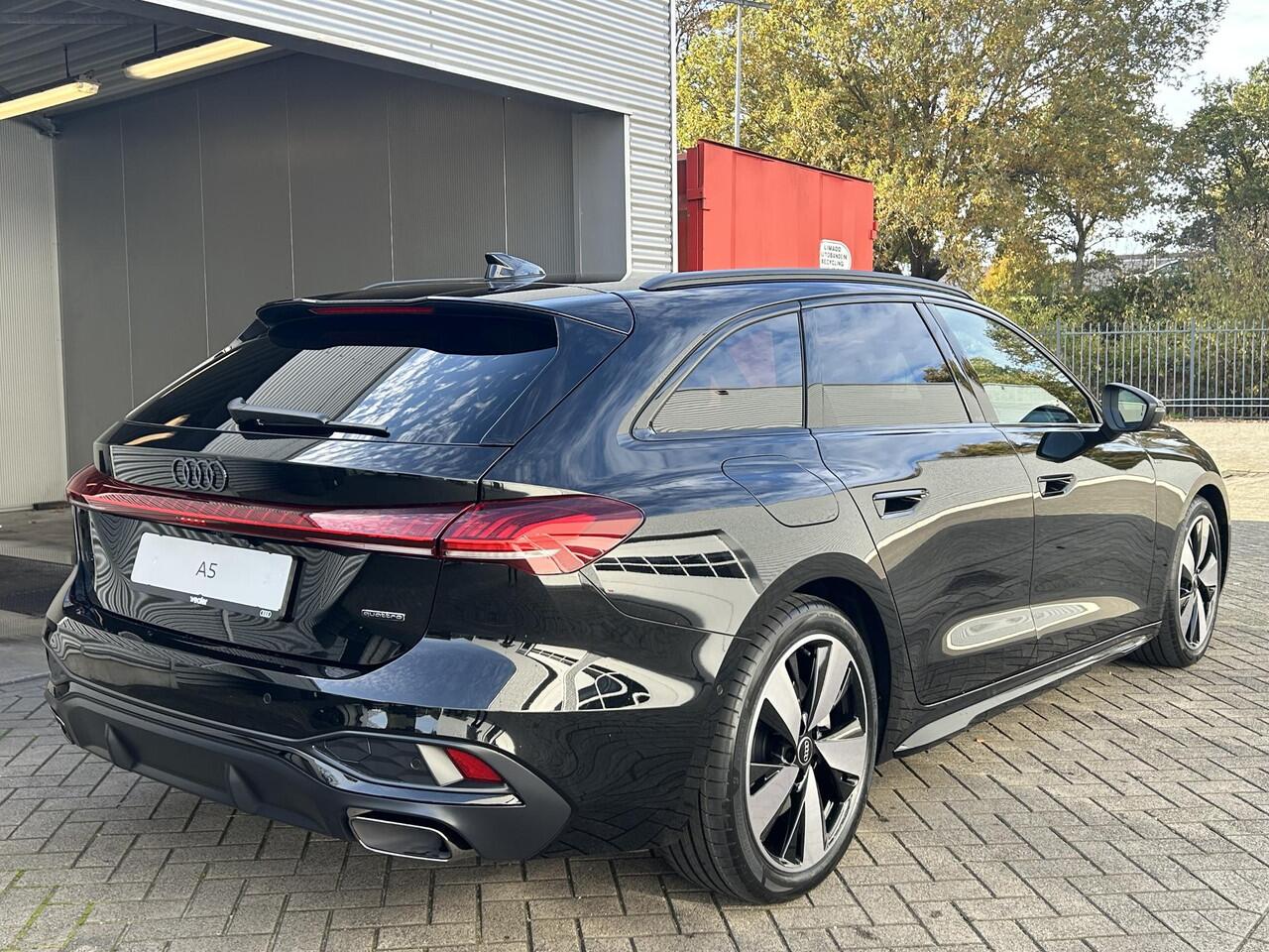 Audi A5 Avant S edition e-hybrid 220 kW / 299 PK quattro | Stuurwielverwarming | Stoelverwarming | Passagiersdisplay | 360 graden camera | Elektronische trekhaak