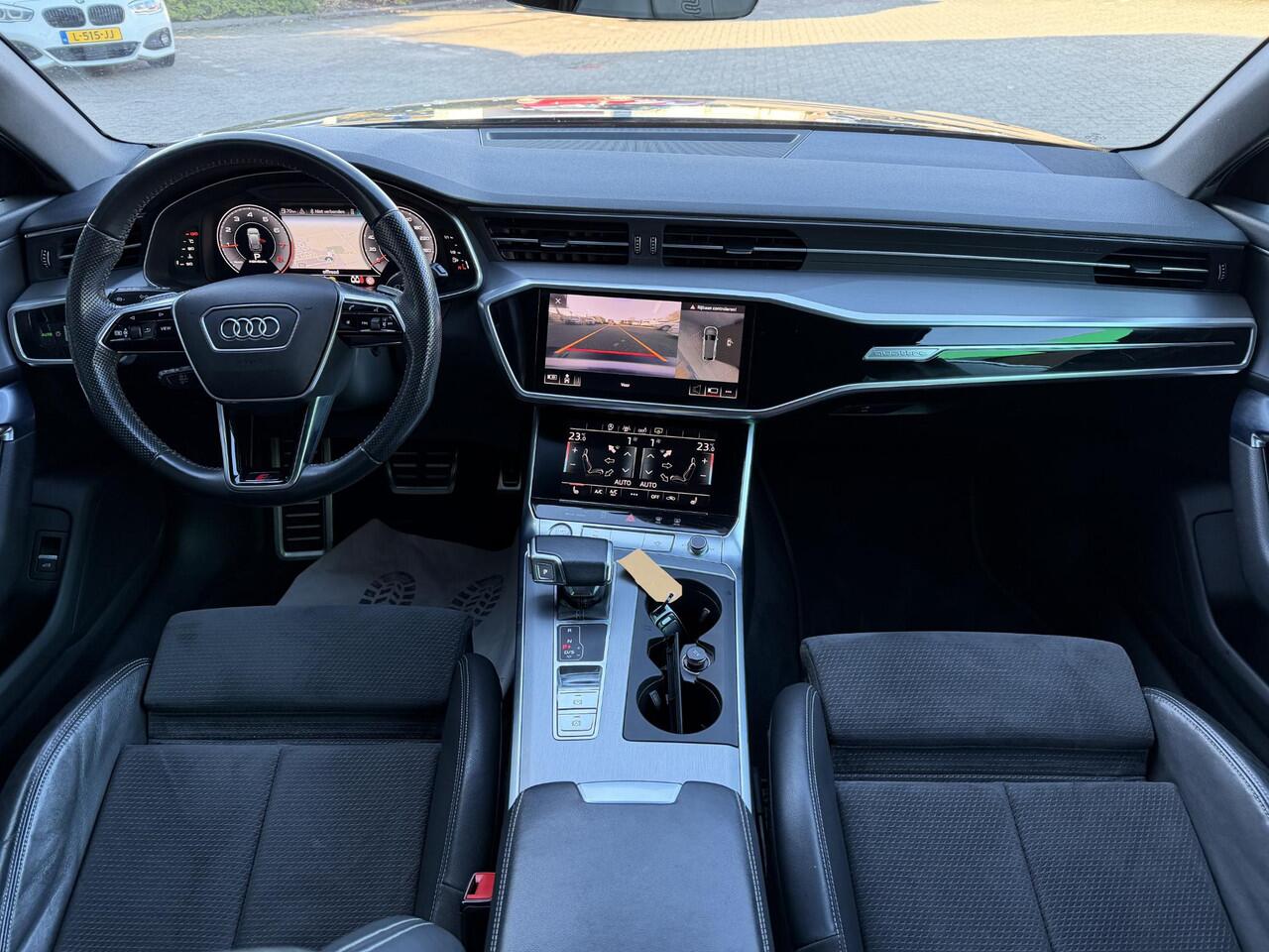 Audi A6 Avant 45 TFSI quattro Sport Pro Line S S-LINE | PANORAMADAK | 360 CAMERA | LED LAMPEN | ADAPTIEVE CRUISE | DODEHOEK DETECTIE | LEDER | KEYLESS | VERWARMDE STOELEN | NAVIGATIE |