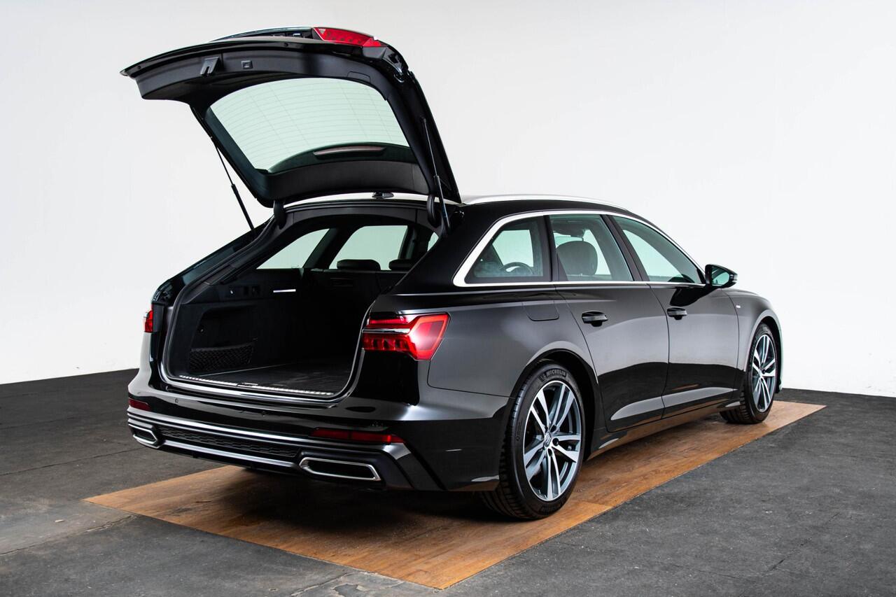 Audi A6 Avant 45 TFSI Sport S line edition Pro Line S - Sportstoelen - Stoelverwarming voor - Automatische achterklep - Parkeerhulp plus - Diefstalalarm - Zonwering achterzijruiten - Automatisch dimmende binnenspiegel -