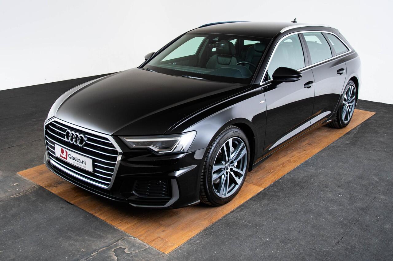 Audi A6 Avant 45 TFSI Sport S line edition Pro Line S - Sportstoelen - Stoelverwarming voor - Automatische achterklep - Parkeerhulp plus - Diefstalalarm - Zonwering achterzijruiten - Automatisch dimmende binnenspiegel -