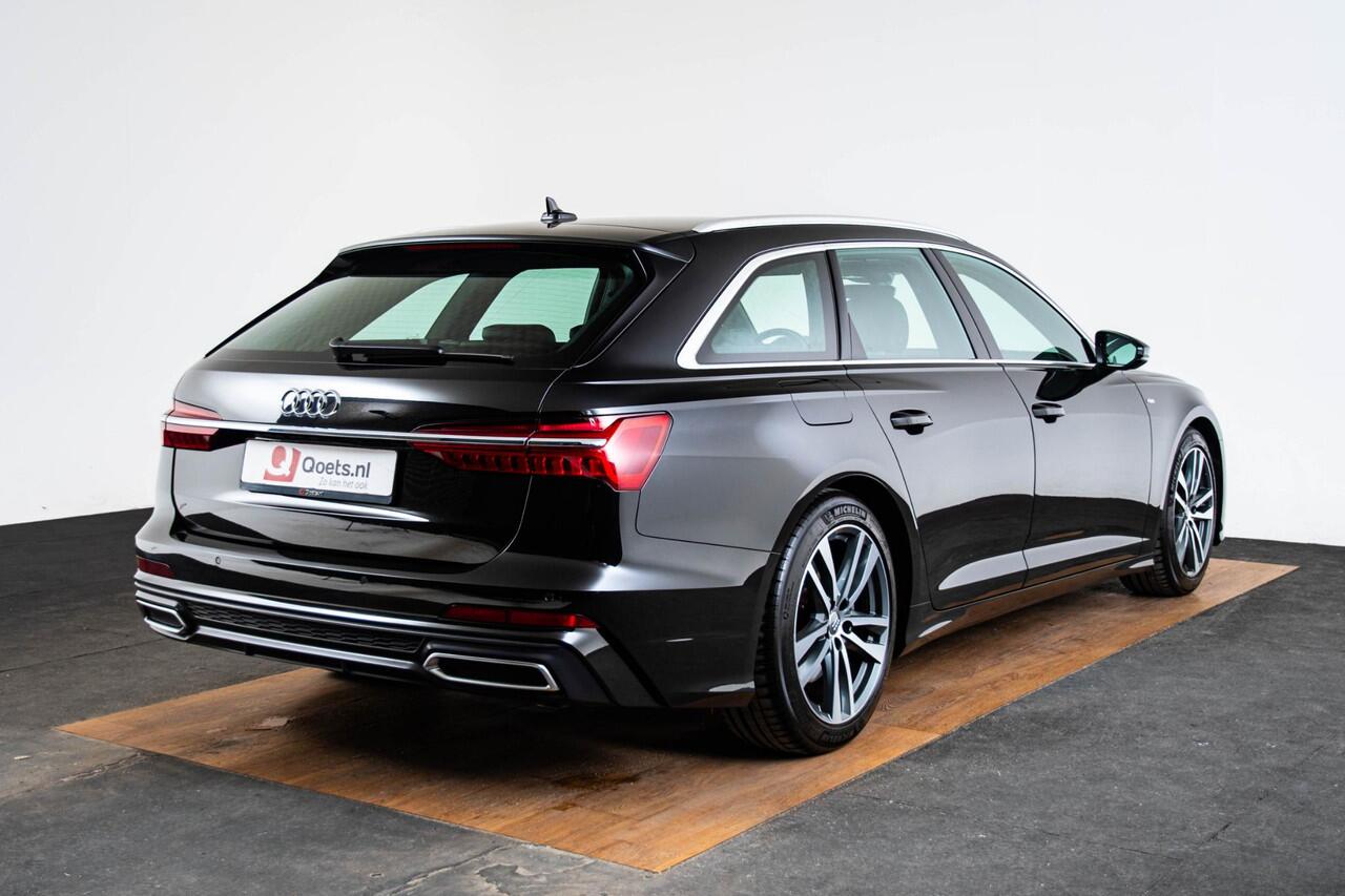 Audi A6 Avant 45 TFSI Sport S line edition Pro Line S - Sportstoelen - Stoelverwarming voor - Automatische achterklep - Parkeerhulp plus - Diefstalalarm - Zonwering achterzijruiten - Automatisch dimmende binnenspiegel -