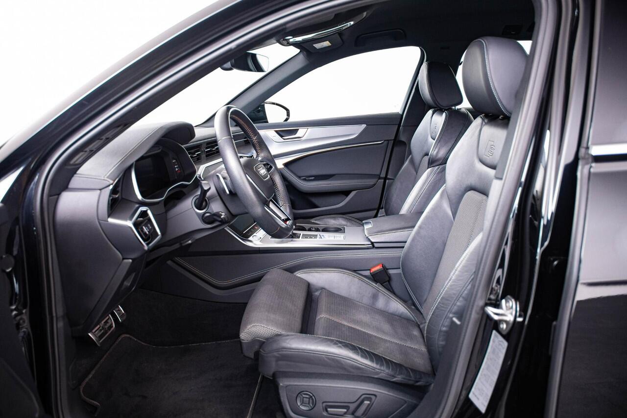 Audi A6 Avant 45 TFSI Sport S line edition Pro Line S - Sportstoelen - Stoelverwarming voor - Automatische achterklep - Parkeerhulp plus - Diefstalalarm - Zonwering achterzijruiten - Automatisch dimmende binnenspiegel -