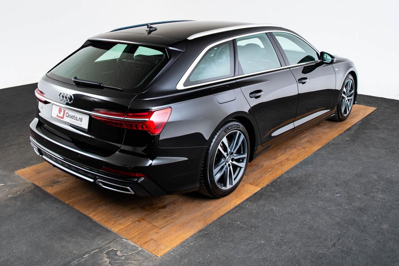 Audi A6 Avant 45 TFSI Sport S line edition Pro Line S - Sportstoelen - Stoelverwarming voor - Automatische achterklep - Parkeerhulp plus - Diefstalalarm - Zonwering achterzijruiten - Automatisch dimmende binnenspiegel -