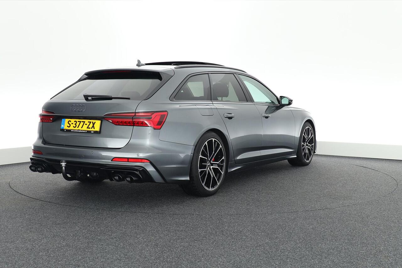 Audi A6 Avant 55 TFSI e 367pk quattro Competition Panoramadak Camera Trekhaak Leder