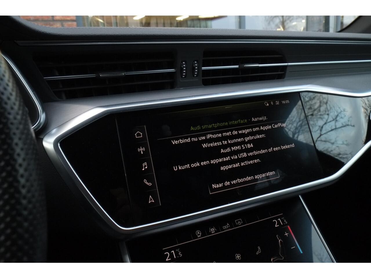 Audi A6 Avant 45 TFSI Sport S line edition Leder, El stoelen, Matrix LED