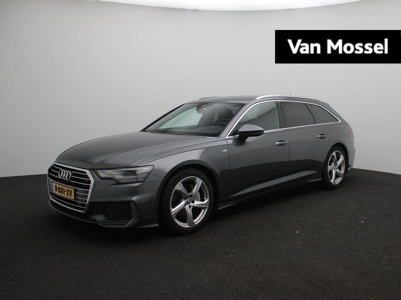 Audi A6 Avant 45 TFSI S edition Trekhaak-pakket | incl. winterbandenset | Veiligheids-pakket | alarmsysteem | Autonomous Emergency Braking |bots herkenning en activatie | cruise control | electronic climate control | LED koplampen | lederen/stof bekleding | licht