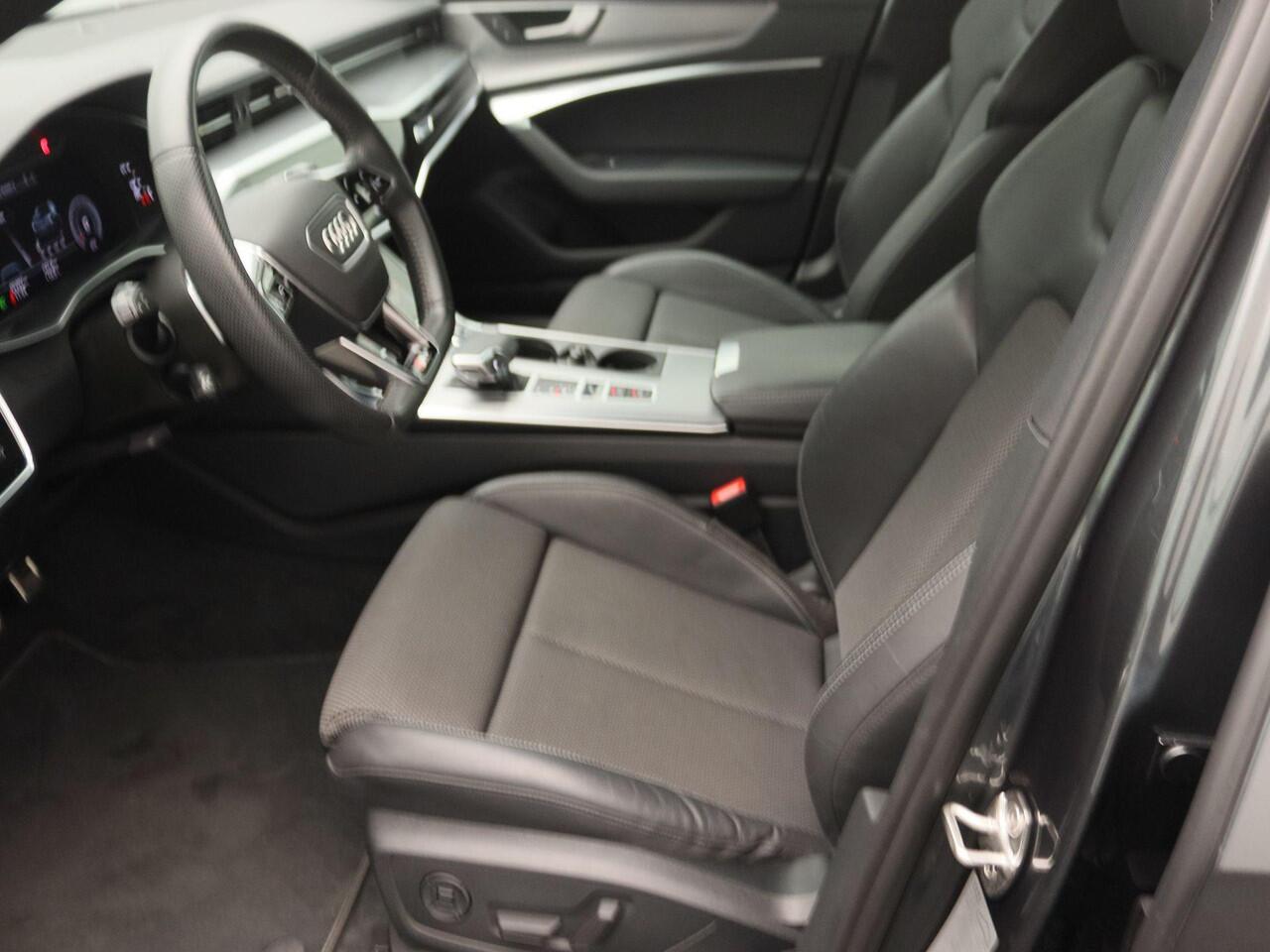 Audi A6 Avant 45 TFSI S edition Trekhaak-pakket | incl. winterbandenset | Veiligheids-pakket | alarmsysteem | Autonomous Emergency Braking |bots herkenning en activatie | cruise control | electronic climate control | LED koplampen | lederen/stof bekleding | licht