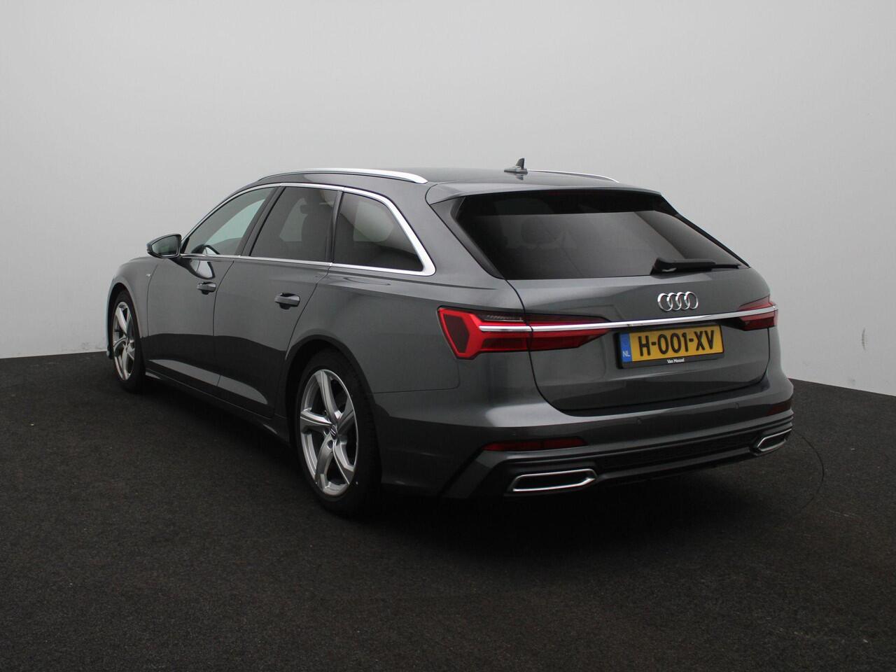 Audi A6 Avant 45 TFSI S edition Trekhaak-pakket | incl. winterbandenset | Veiligheids-pakket | alarmsysteem | Autonomous Emergency Braking |bots herkenning en activatie | cruise control | electronic climate control | LED koplampen | lederen/stof bekleding | licht