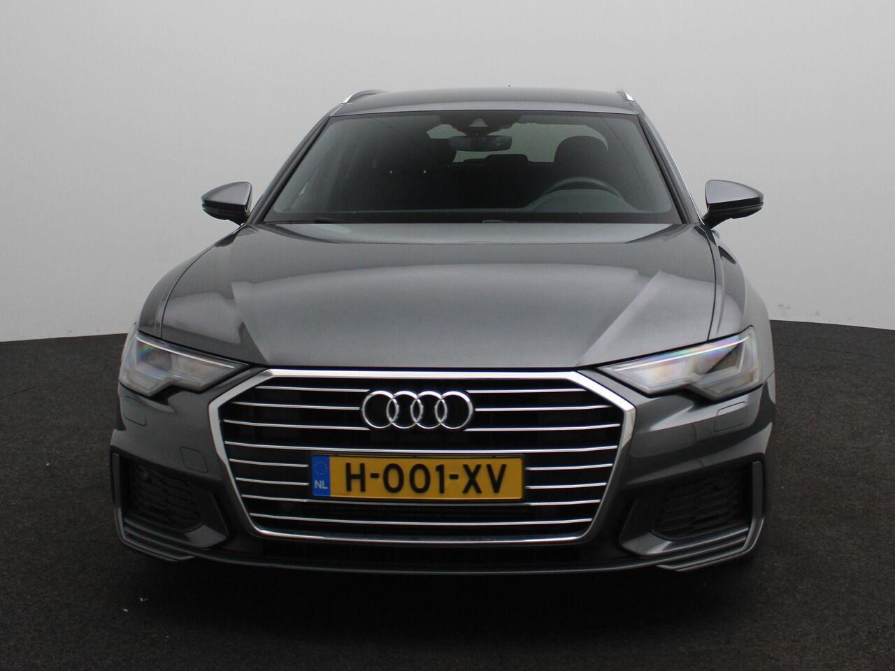 Audi A6 Avant 45 TFSI S edition Trekhaak-pakket | incl. winterbandenset | Veiligheids-pakket | alarmsysteem | Autonomous Emergency Braking |bots herkenning en activatie | cruise control | electronic climate control | LED koplampen | lederen/stof bekleding | licht