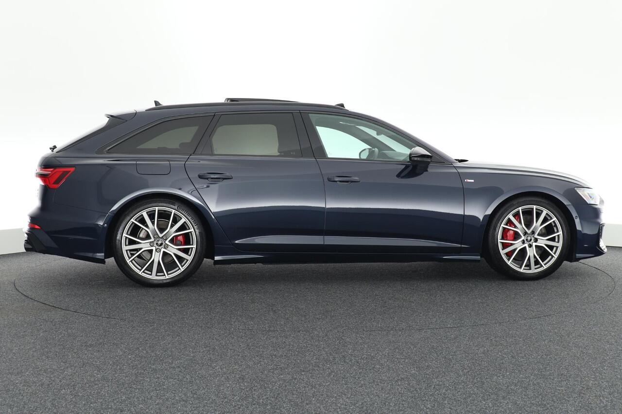 Audi A6 Avant 55 TFSI e 368pk quattro S-Line Competition Panoramadak Stoel- Stuurverwarming Camera Virtual Cockpit Navigatie