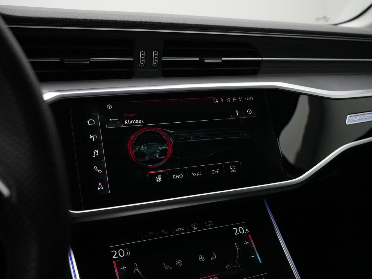 Audi A6 Avant 55 TFSI e 367 pk quattro Pro Line S Competition / S-Line | Panoramadak | Valcona/Milano leder | Geheugenstoel | Bang & Olufsen | Head-up display | Stoelventilatie