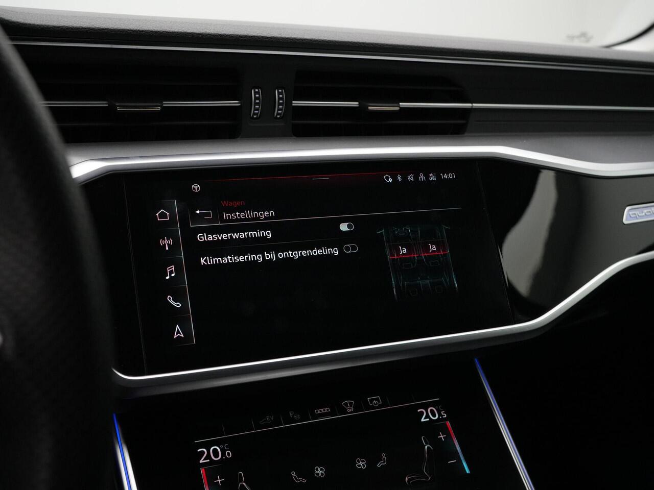 Audi A6 Avant 55 TFSI e 367 pk quattro Pro Line S Competition / S-Line | Panoramadak | Valcona/Milano leder | Geheugenstoel | Bang & Olufsen | Head-up display | Stoelventilatie