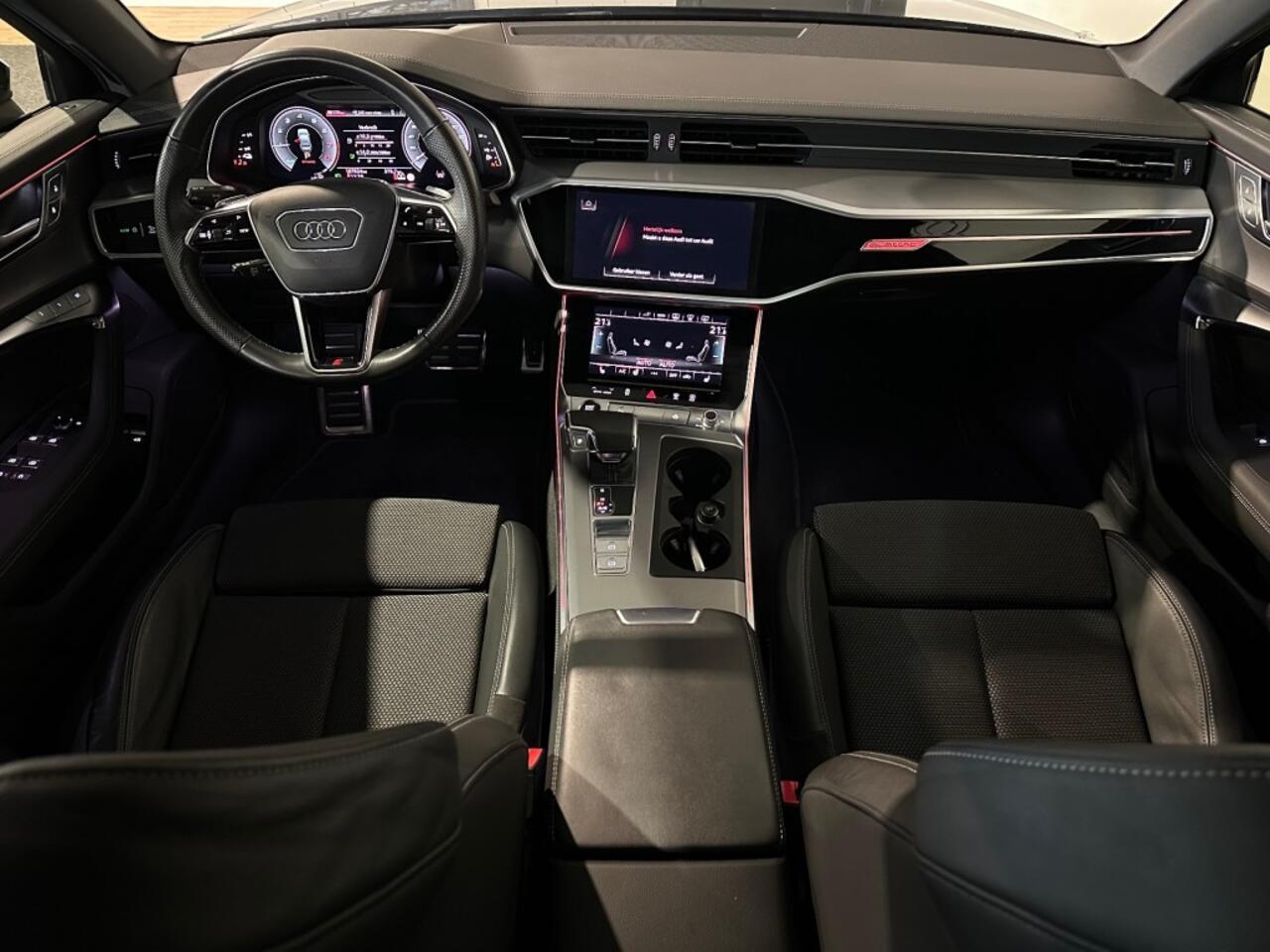 Audi A6 50 TFSI E Q. S EDIT. PANO l QUATTRO l STOEL/STUURVER l ACC l 340PK l S-LINE l HUD l